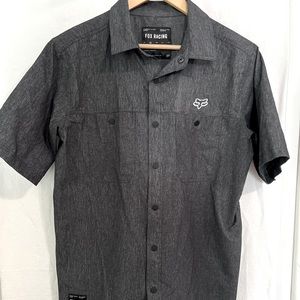 Fox racing button down shirt